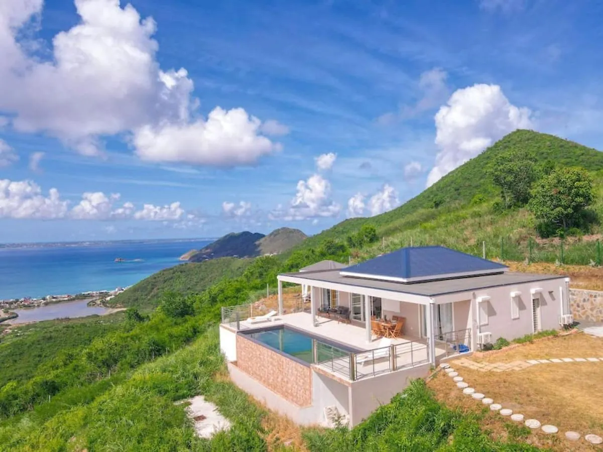Villa Grand Horizon With Extraordinary 180 Degree Sea View Colombier