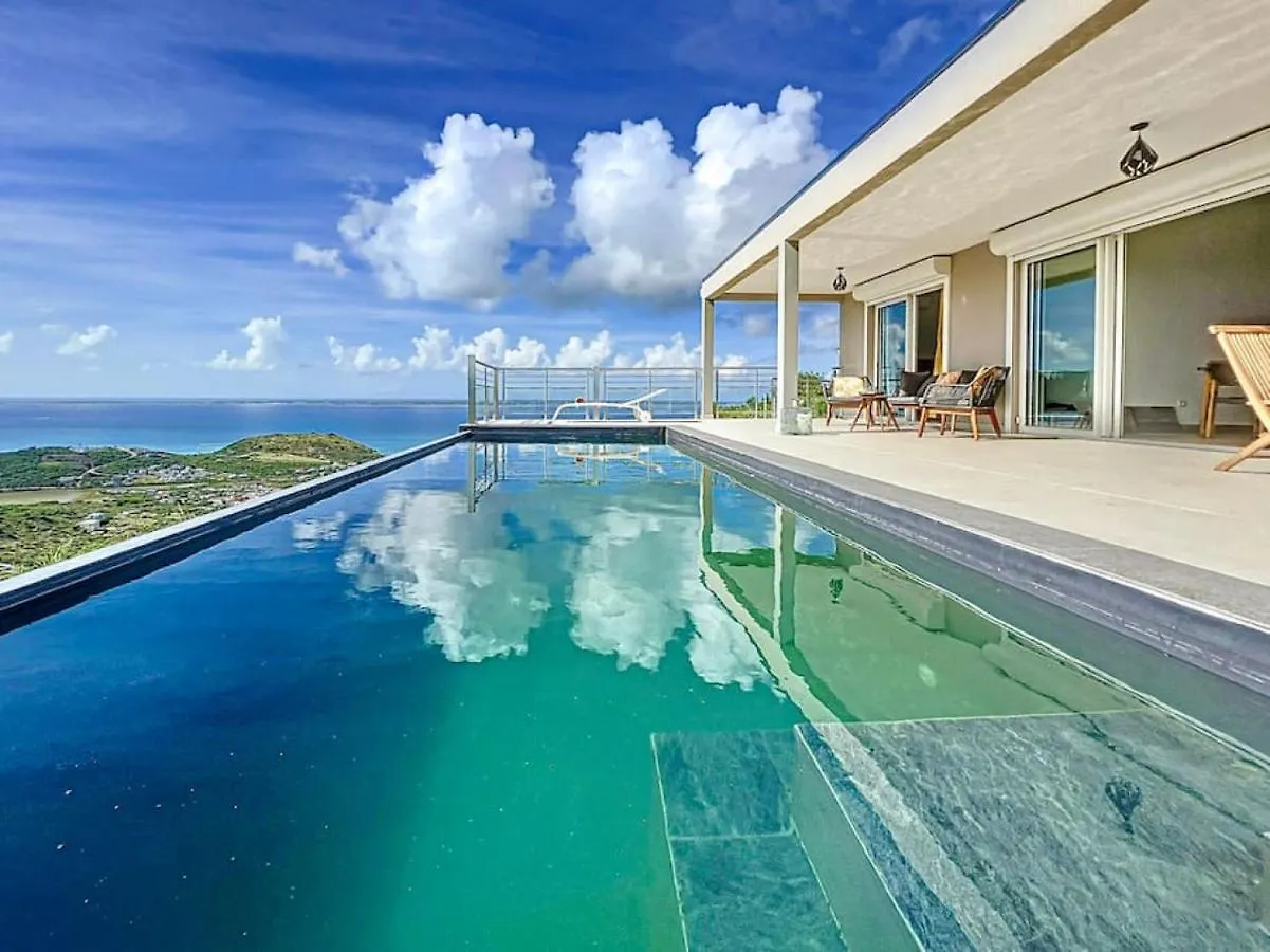 Villa Grand Horizon With Extraordinary 180 Degree Sea View Colombier